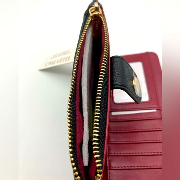 NWT Ellen Tracy Pebble Grain Collection Continental Clutch - Picture 5 of 8